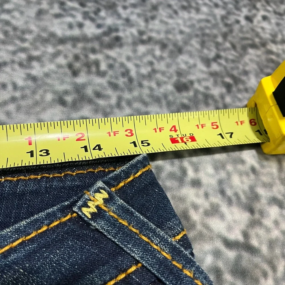 True Religion Johnny Big T Jeans 30x32 Blue Low Rise Straight Y2K Hip-Hop Grunge